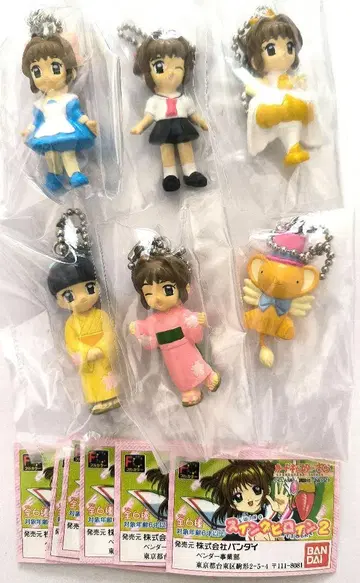 카드캡터 사쿠라 스윙 히로인2 전 6종 세트
