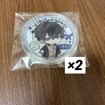 18TRIP x ROUND1 아크릴 코스터 무라쿠모 츠케 2개 세트