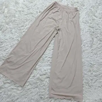 [ c6171 ] 와이드 팬츠 베이지 허리밴딩