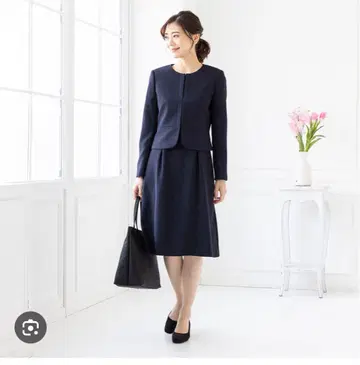 TOCCA 네이비 원피스 수트 (수험용으로도)