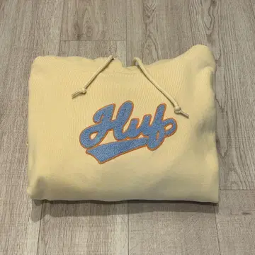 Huf 크림색 후드티