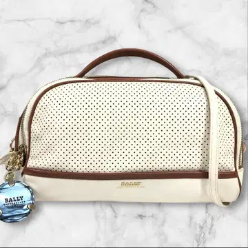 발리 BALLY 세컨드 백 펀칭 가공 2way 숄더백