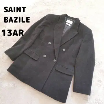 [ SAINT BAZILE ] 캐시미어 혼방 자켓 (13AR) 블랙