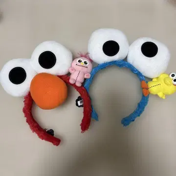 엘모 쿠키 몬스터 머리띠