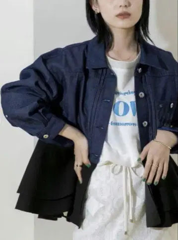 Eimee Low 데님 자켓