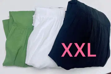 유니클로 크링클 코튼 캉캉 스커트 3종 세트 XXL