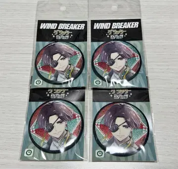 WIND BREAKER 글리터 캔뱃지 소방준비