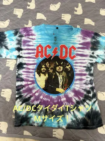 초레어 M!AC/DC 타이다이 티셔츠
