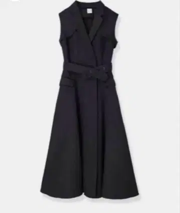laubeblanc sleeveless coat dress