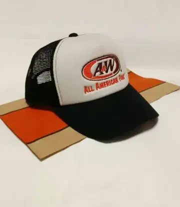 A&W 메쉬 캡 야구 모자 트래커 캡 새상품