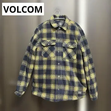 VOLCOM/볼컴 체크 무늬 컬러 자켓 A5832101