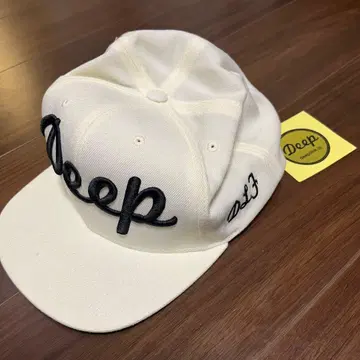 DEEP LINK 한정판 캡 화이트 화이트 deeplink