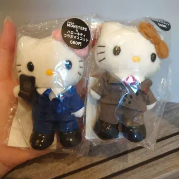 헬로키티 콜라보 몬스터즈 키링