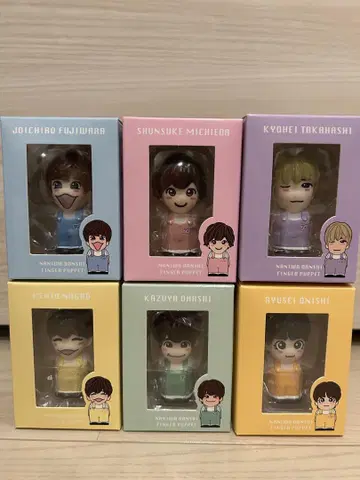 나니와단시 손가락 인형 6개 세트 묶음 판매
