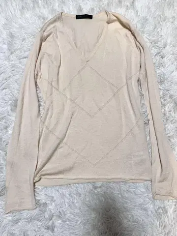 JOHNSMEDLEY 가디건 니트 모 소재 실크 S