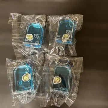 코지코지 PARCO 아크릴 키링 4개 세트