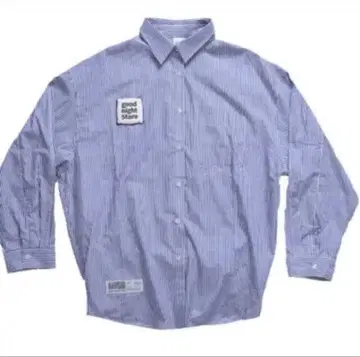 good night 5tore stripe over shirt