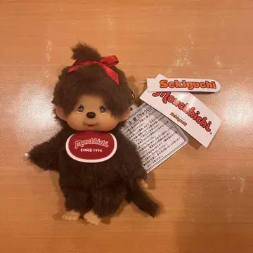 몽치치 브라운 키링 약 15cm