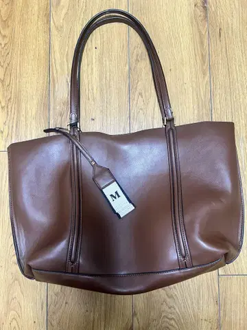 ZARA 브라운 토트백