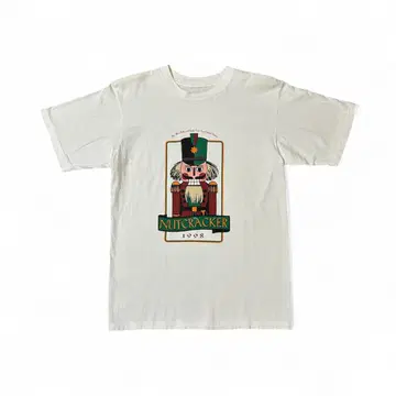너트 크래커 T셔츠 1998년제 화이트