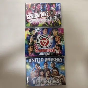 GENERATIONS LIVE dvd BluRay 묶음 판매