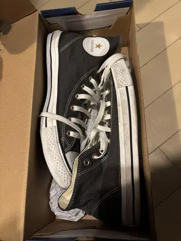 Converse 그레이 하이컷 스니커즈