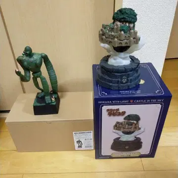 지브리 천공의 성 라퓨타 오르골 로봇 병사, 라이트업 디오라마 라퓨타 성