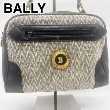 BALLY 발리 핸드백 모던 디자인 멀티 컬러 베이지 블랙