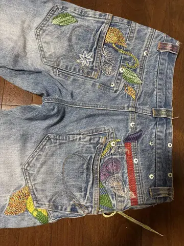 멋스러운 자수 청바지 As Know As De Base Art Jeans