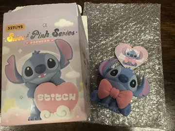 52TOYS 스티치 Sweet Pink Series 피규어 리본