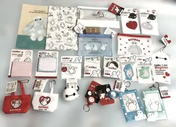 세리아 베이맥스 디즈니 23종 세트 파우치 키링 잡화