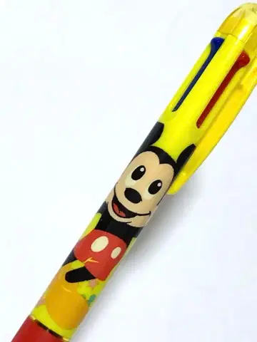 디즈니 미키마우스 레트로 샤프&3색 볼펜
