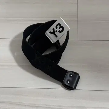 Y-3 가챠벨트 롱 벨트 화이트