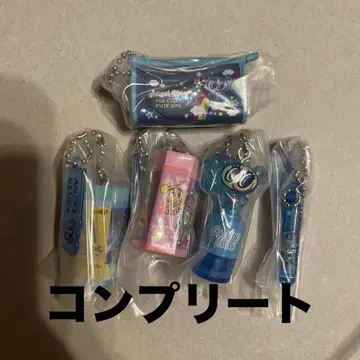 가챠가챠 엔젤 블루 필통 컬렉션 컴플리트 세트 컴프