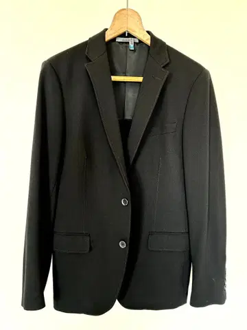 캘빈 클라인 CK 자켓 블랙 슬림