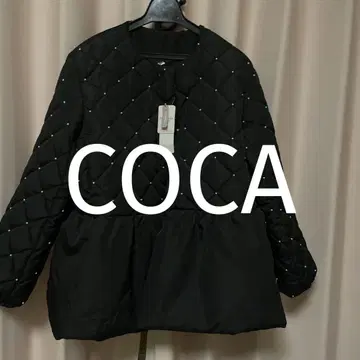 coca 새상품 비슈 다운 자켓