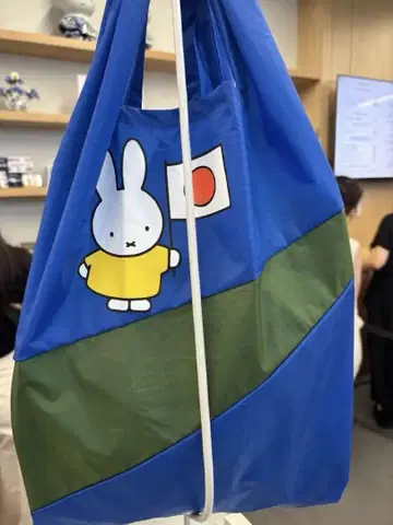 오사카 만박 오란 한정판 미피 에코백 M 사이즈