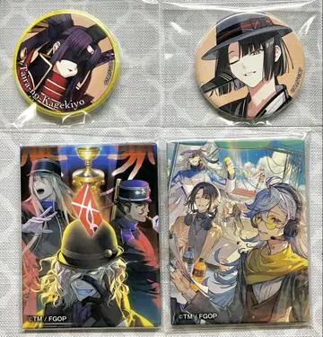 FGO 로손 스퀘어 캔뱃지 꽃의 해설자 멀린 태공망 아시야 도만