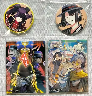 FGO 로손 스퀘어 캔뱃지 꽃의 해설자 멀린 태공망 아시야 도만