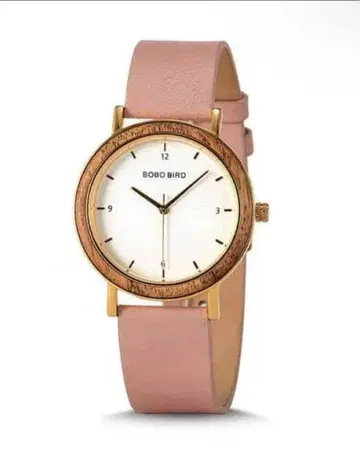 [ BOBOBIRD ] LADIES' 손목시계 Natural Pink