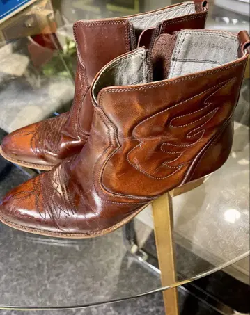 TEXAS VILLAGE 텍사스 빌리지 웨스턴 부츠 26.5
