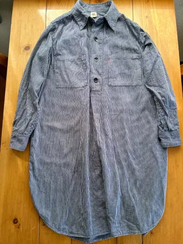 45rpm 롱 셔츠 히코리 가을/겨울