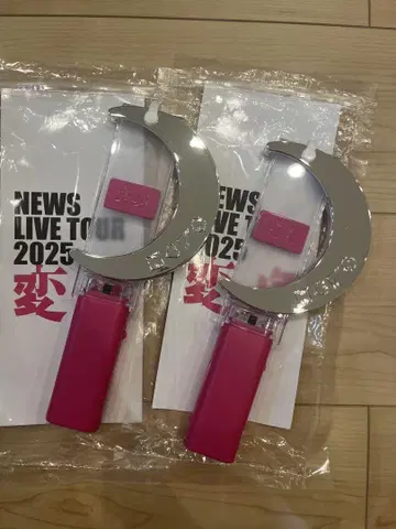 NEWS LIVE TOUR 2025 변신 응원봉 2개 세트