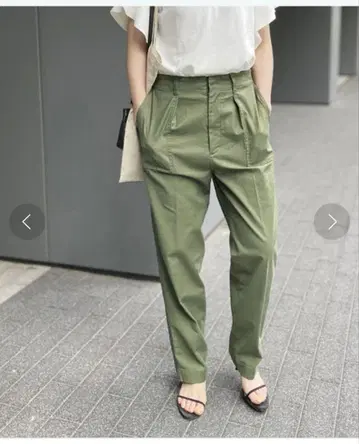 스픽 앤 스팬 백 새틴 이지 카고 팬츠