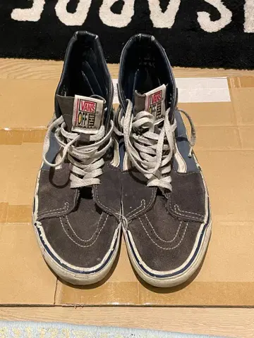 USA제 80S VANS SK8-HI 빈티지