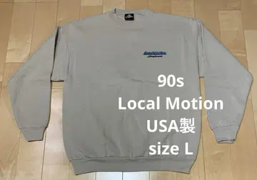 90s 로컬 모션 맨투맨 USA제 L