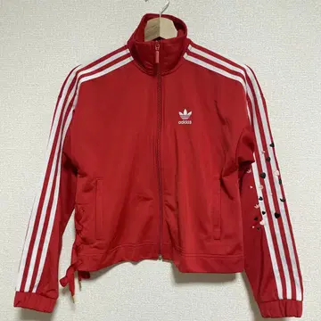 adidas originals 트랙 자켓 자수 레드 S 사이즈