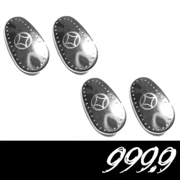 2 페어 [ 풀 티타늄 칠보 문양 ] 999.9 코받침 999.9 정품