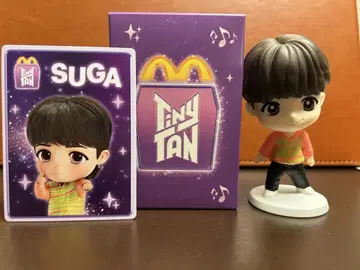 [ 일본 미발매 ] BTS TINY TAN SUGA 맥도날드