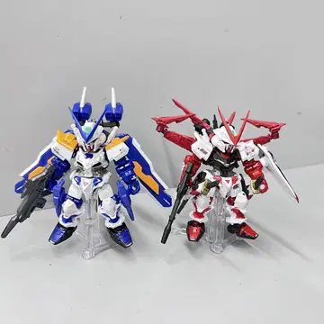 모빌슈트 앙상블 아스트레이 레드 프레임 개조 블루 프레임